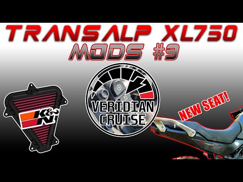 VERIDIAN CRUISE / K&N / COMFORT SEAT | TRANSALP MODS P.9
