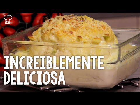 Coliflor gratinada con aceite de trufa y queso parmesano | Cocina Delirante