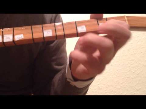 Video 4 Kurdisches Lied 1, Schwierigkeitsgrad: 1/10, Schlagtechnik und Griffe