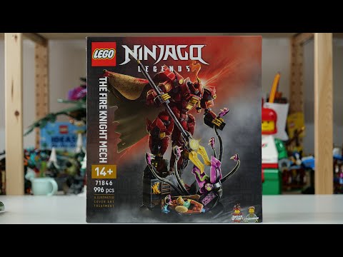 LEGO Ninjago Legends 71846 The Fire Knight Mech Speed Build