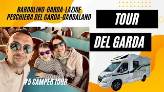 EP 04 CAMPER TOUR | LAGO DI GARDA (Bardolino, Garda, Lazise, Peschiera del Garda, Gardaland)