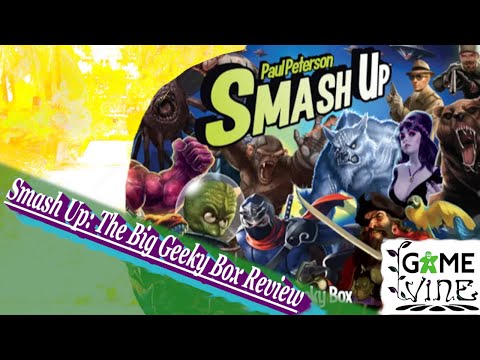 Smash Up: The Big Geeky Box Review