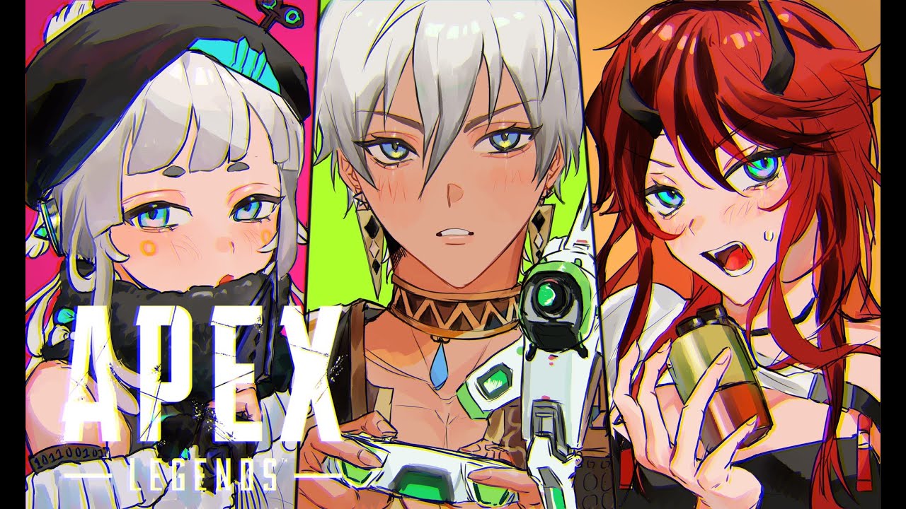 【APEX】顔面 実況プレイPart9 カスタム最終日【にじさんじ/イブラヒム】