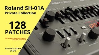 Video thumbnail for ROLAND SH-01A - 128 PATCHES (PRIVATE COLLECTION) by Alba Ecstasy