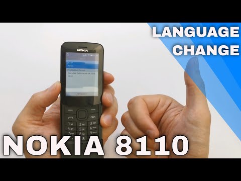 Nokia 8110 4G - Language cheange - How to?