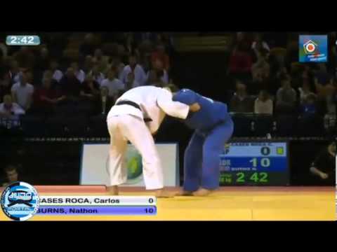 European Judo Open Men Glasgow 2013 -66kg CASES ROCA (ESP) - BURNS Nathon (GBR)