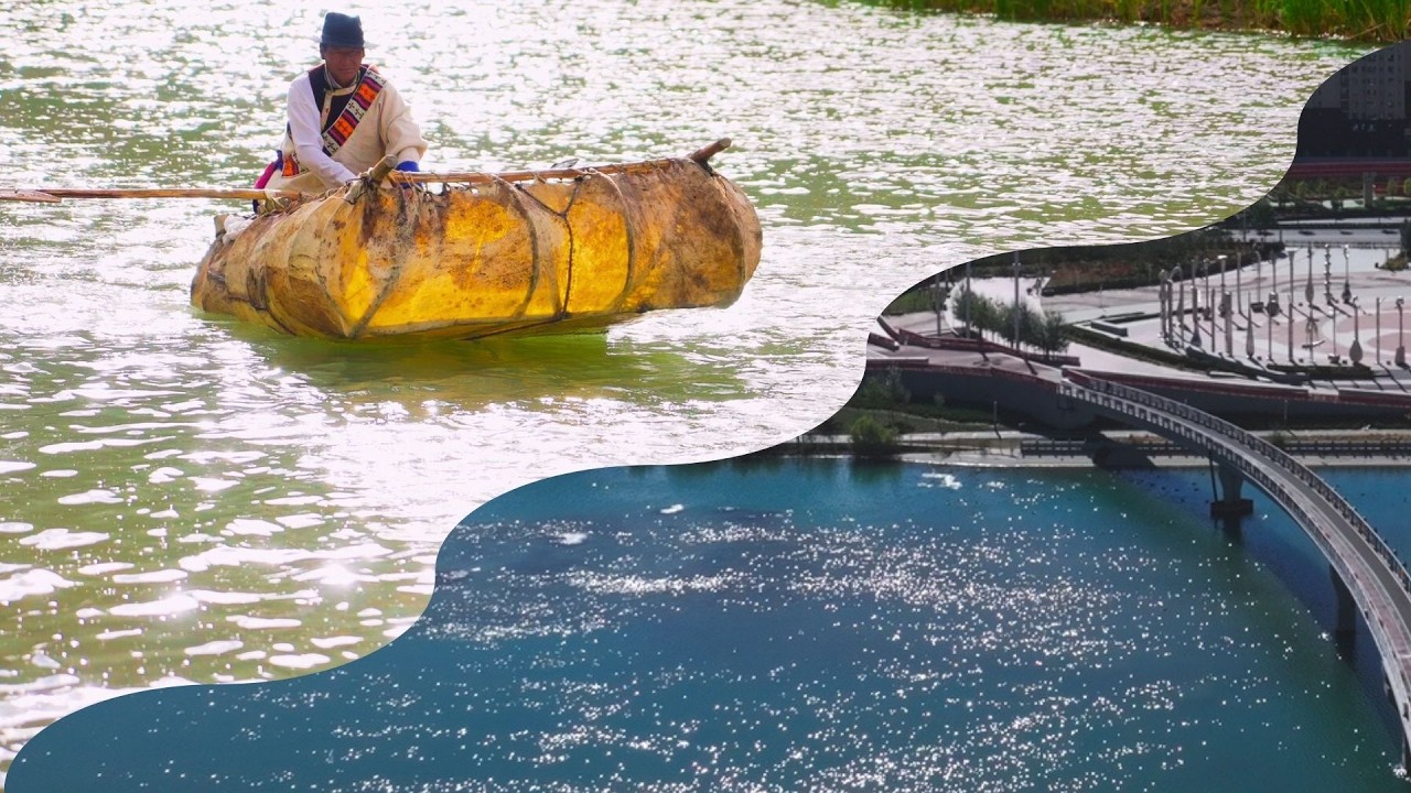 Las barcas de piel de vaca milenarias avanzan hacia un nuevo futuro
