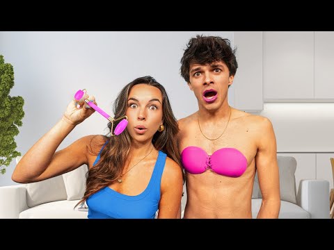 The Boys Try Girl Products For The FIRST Time!