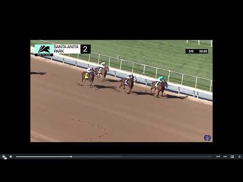Big City Lights Wins The Palos Verde Stakes Full Race 2 Santa Anita Sat. Feb. 10, 2024