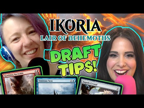 Ikoria DRAFT Tips & Tricks | Magic the Gathering Podcast | How to Do Well at Ikoria Limited! (MTG)