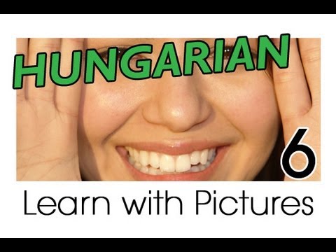 Learn Hungarian Vocabulary with Pictures - Facial Features