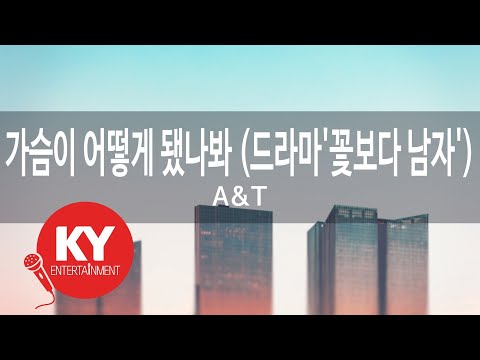 [KY ENTERTAINMENT] 가슴이 어떻게 됐나봐 (드라마'꽃보다 남자') - A&T (KY.46597) / KY Karaoke