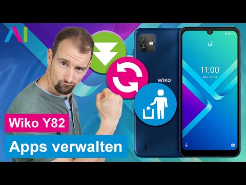 Wiko Y82 - Apps verwalten • 📱 • 🔄 • 🚮 • Anleitung | Tutorial