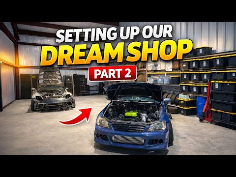 Building the ULTIMATE AUTOMOTIVE DREAM SHOP! (New HQ Part 2)