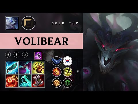 Volibear Top vs Pantheon - KR Diamond Patch 26.02