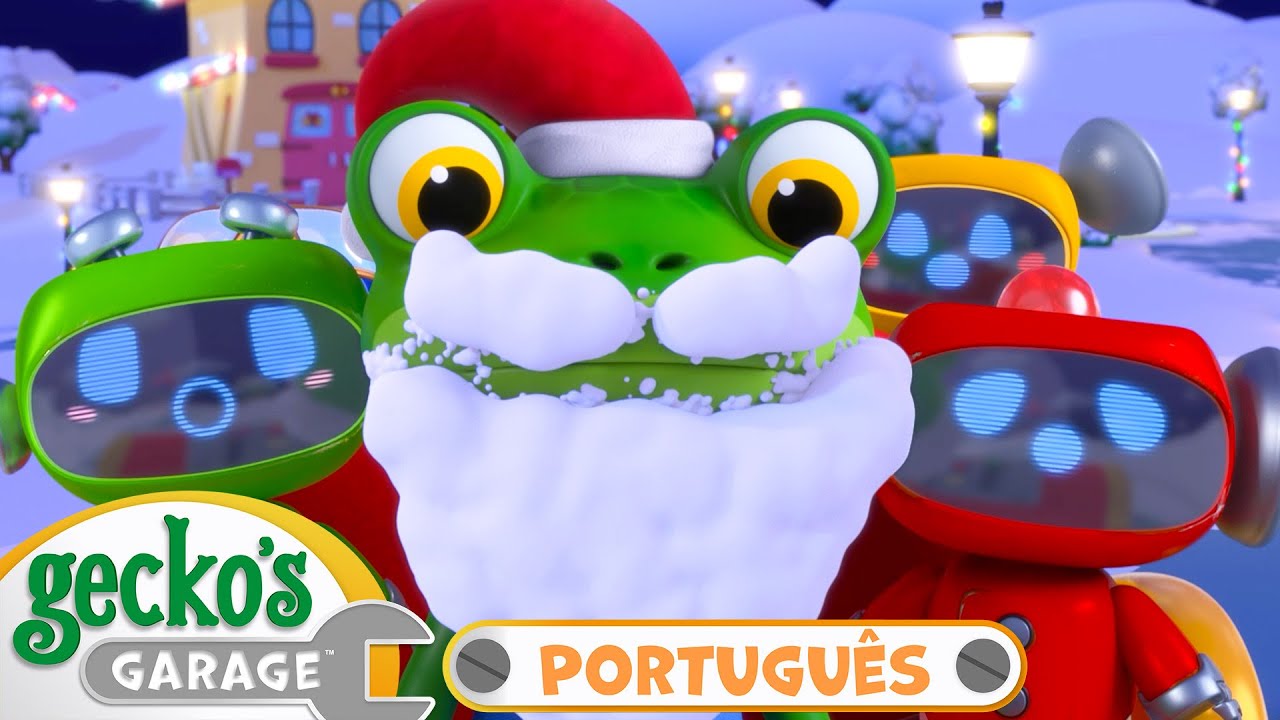 Gecko Noel Salva o Natal! | MARATONA DE NATAL DO GECKO! | Desenhos Animados Infantis em Português