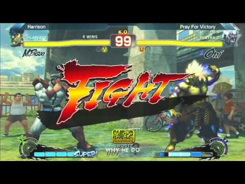 SSF4: Pray For Victory vs Harrison - Losers Finals - Why Me Dojo? 007