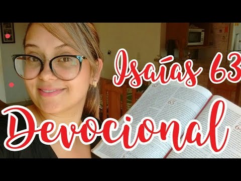 Isaiah 63 Devotional