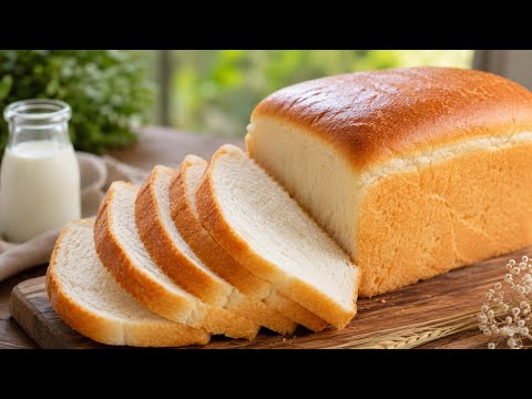 Secret for Bakery-Style Eggless Milk Bread | Soft, Fluffy & Delicious!