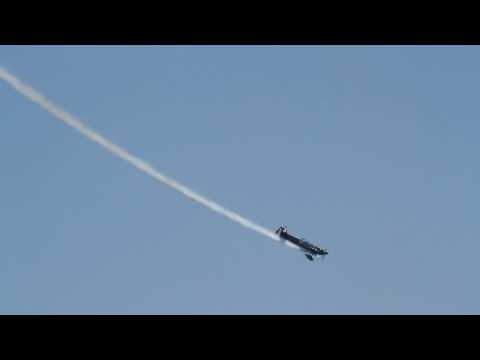 Dave Dacy in the Super Stearman