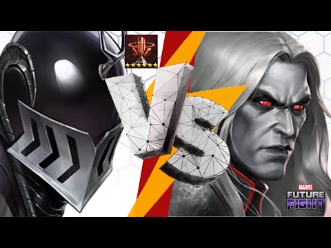 Marvel Future Fight - BlackBolt vs Knull F1 OBELISK 180% non C.T.P