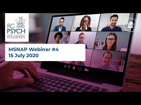 MSNAP Webinar #4 – 15 July 2020