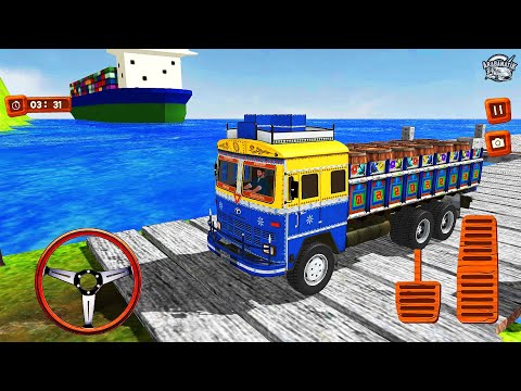 Indian Offroad Truck Driving Simulator - Dağda Kamyon Şoförü Oyunu - Android Gameplay