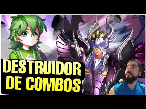 Melhor Counter de Combos: Insuportável Aiacos de Garuda - Saint Seiya Awakening