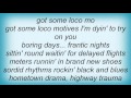 Little Feat - Loco Motives Lyrics