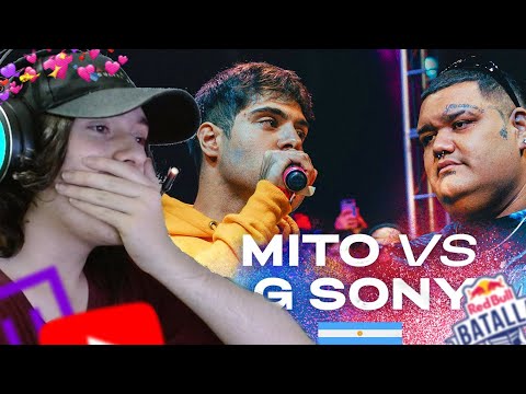 MITO EN SU PRIME!😎💥😍 REACCIONO A MITO vs G SONY | Regional Buenos Aires - TyRexito #redbullbatalla