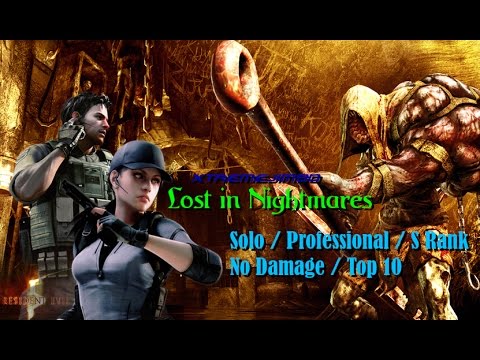 ☣ RE5 HD [PS4] Lost in Nightmares Speed Run ~ Solo/Professional/S Rank/No Damage/Top 10 Leaders ☣