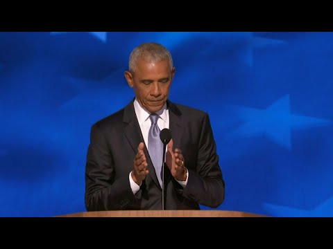 Barack Obama mocks Donald Trump during DNC speech | AFP