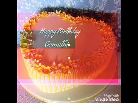 Happy Birthday Gomathi wishes by vs