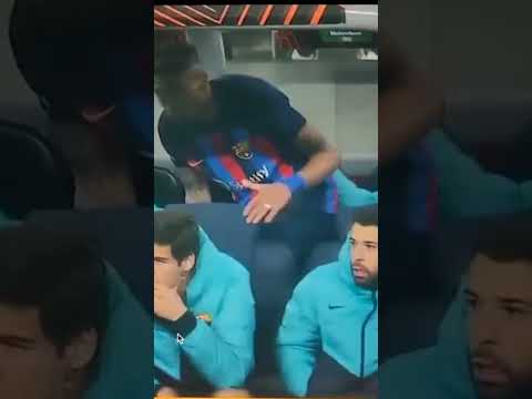 Raphinha Angry On Xavi For Substitution Punched And Brakes Bench #shots