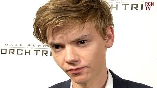 Thomas Brodie-Sangster Interview Maze Runner: The Scorch Trials Premiere
