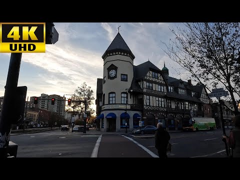 4K Walk in Massachusetts - Coolidge Corner