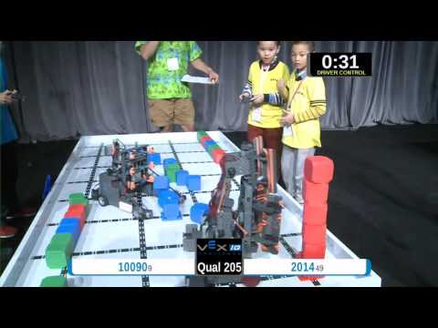 2015 VEXIQ Elem Q205 -  (10090 2014) 144 - VEX-IQ Elementary School-VEX Worlds 2015