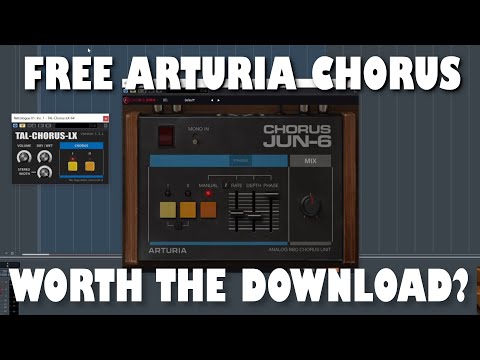 FREE NEW Arturia Chorus VS free TAL-Chorus-LX! Is it worth the download?