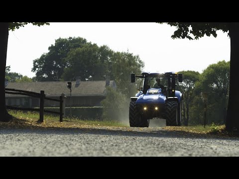 The New Holland T6 Methane unlocks farming's energy independence