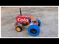 How To Make Mini Colgate Box Tractor Using DC Motor At Home DIY Electric Tractor JCB Toy