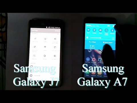Samsung Galaxy J7 vs Samsung Galaxy A7 Speed