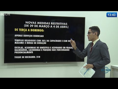 Acompanhe as medidas adotadas no lockdown parcial do período da Páscoa 29 03 2021
