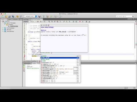 Java Basics Double And Float And Integer Number Max Value