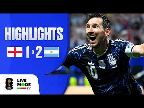 Inglaterra 1-2 Argentina (WC 2026)