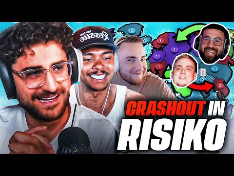 DER IRRE KÖNIG GREIFT ZU👑😂 RISIKO mit Danny, Kroko, Mert und Willy🔥 | EliasN97 Gaming