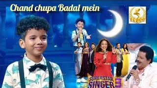 Download lagu Chand Chupa Badal Main || Supar Star Singer 3|| Avirbhav And Pihu mp3