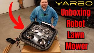 Yarbo Autonomous Robotic Lawn Mower Unboxing
