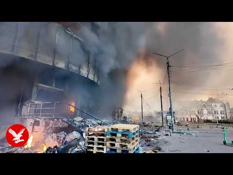 Russia hits Ukraine with hypersonic missile in massive Kyiv assault