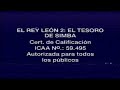 EL REY LEÓN 2 EL TESORO DE SIMBA 1998 Intro VHS España