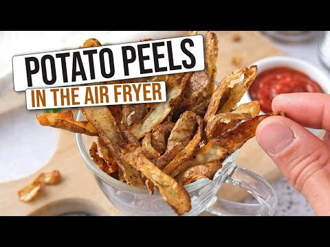 Crispy Air Fryer Potato Peels [Easy Snack Idea]